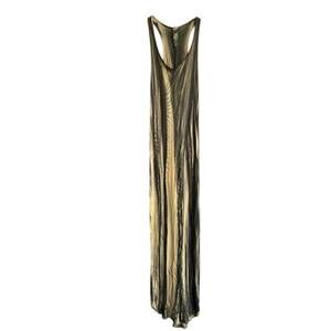 NEW GILDA MIDANI women's long tank dress in marble electric